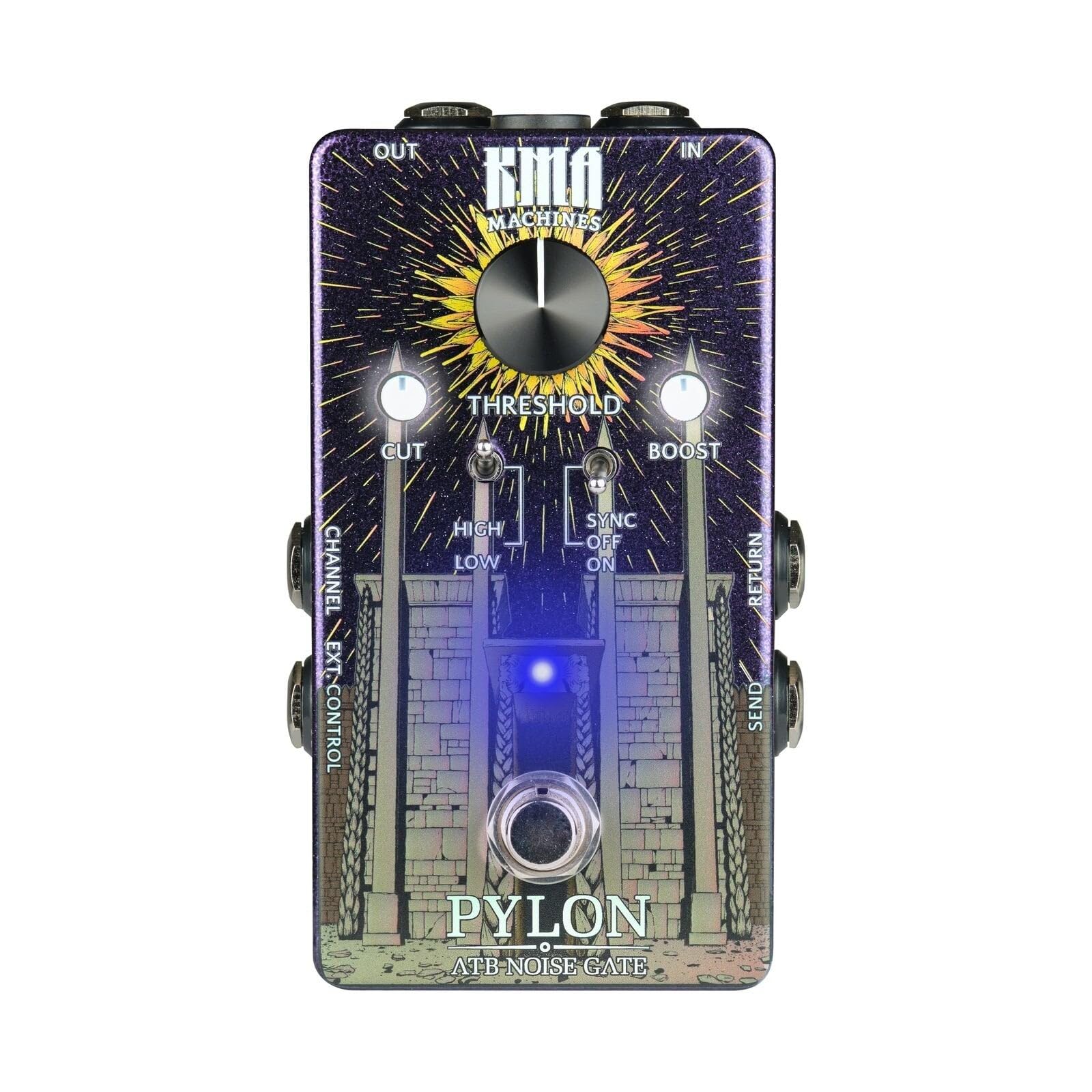 KMA MACHINES PYLON ハイエンド　ノイズゲート Amazon.com: KMA Audio Machines Pylon ATB Noise Gate : Musical